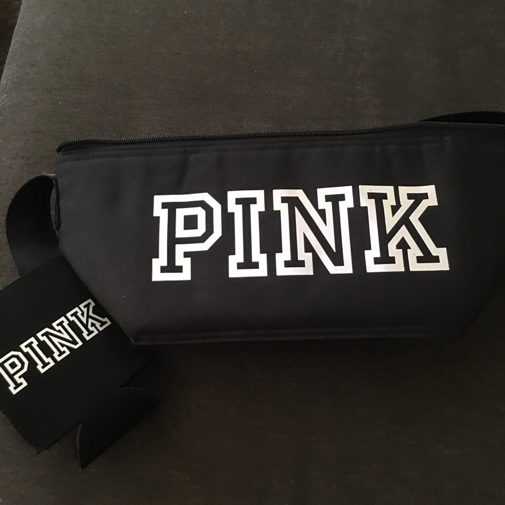 Pink cooler bag
